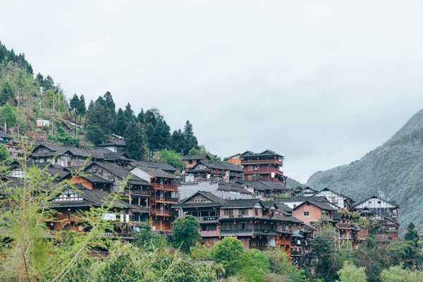 龔灘古鎮。酉陽旅投供圖