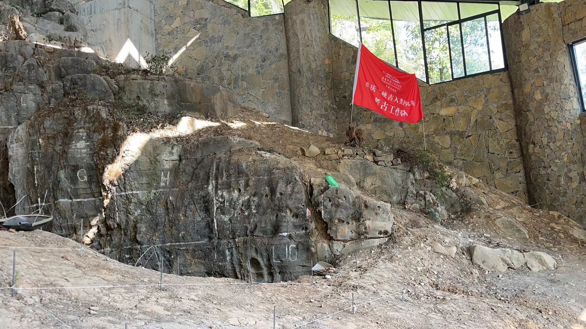 發掘現場。重慶中國三峽博物館供圖